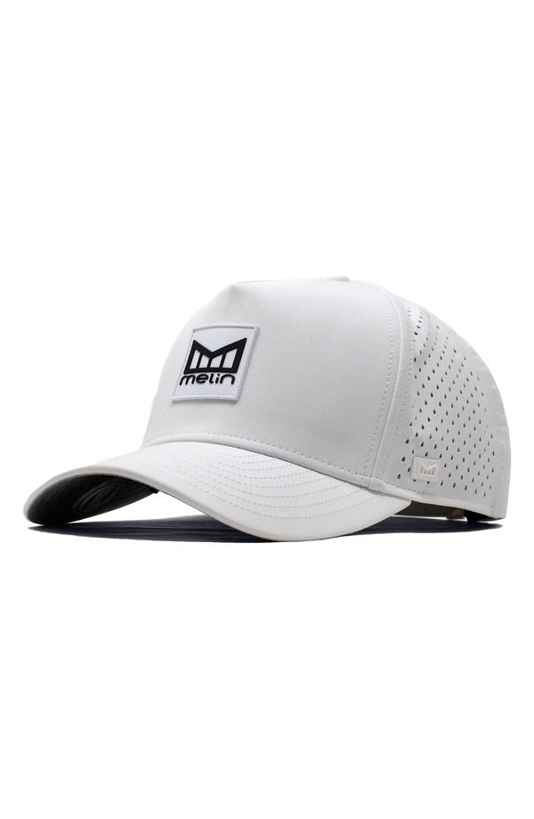 メリン メンズ アクセサリー 帽子 Melin Odysea Stacked Hydro Performance Snapback Hat White ホワイト
