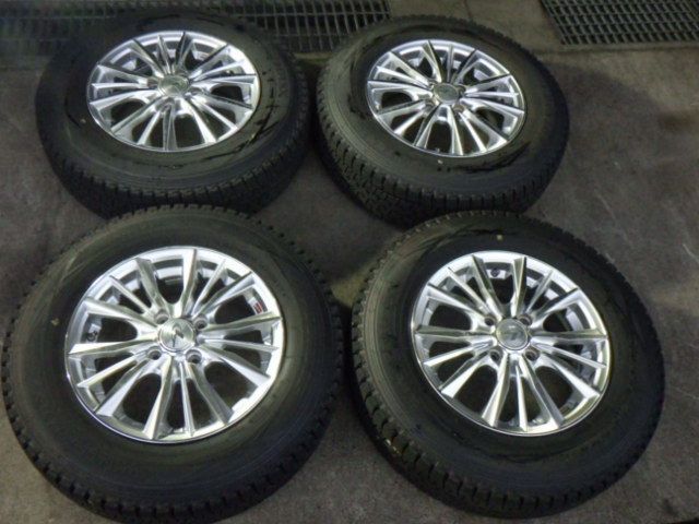 2412-521　weds LEONIS　アルミホイール＆スタッドレスタイヤ　165/80R14 91/90N LT　2023年　４本セット