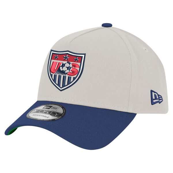 ニューエラ メンズ アクセサリー 帽子 Mens New Era Khaki USMNT 1995 Retro Foam 9FORTY Adjustable Hat Khaki カーキ