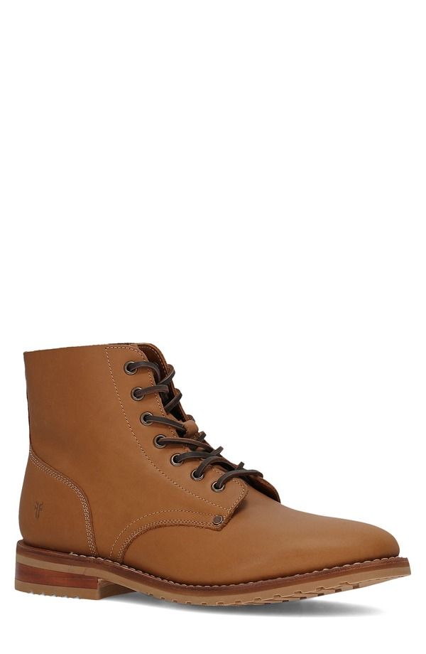 フライ メンズ シューズ ブーツ・レインブーツ レース Frye Barrett LaceUp Boot Golden Rod