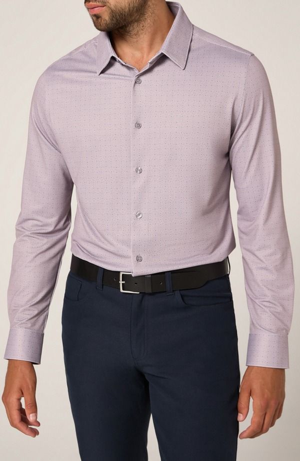 セブンダイヤモンド メンズ トップス シャツ 7 Diamonds Granger Wrinkle Resistant Performance ButtonUp Shirt Dusty Rose