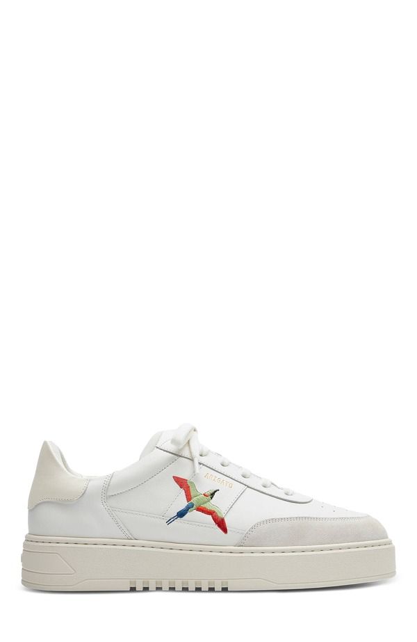 アクセルアリガト メンズ シューズ スニーカー レザー Axel Arigatorbit Bird Leather Sneaker Mens WhiteOff White オフホワイト