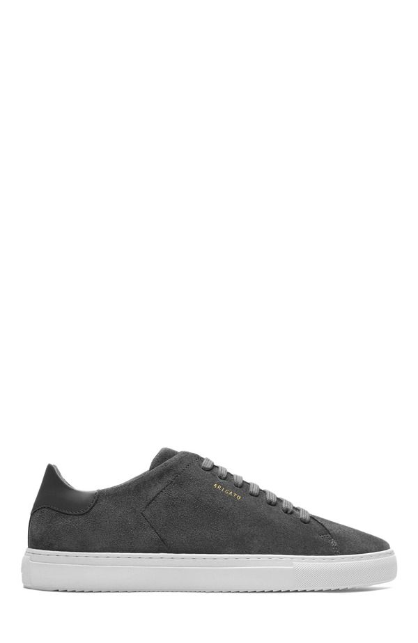 アクセルアリガト メンズ シューズ スニーカー スエード Axel Arigato Clean 90 Suede Sneaker Dark GreyWhite ホワイト