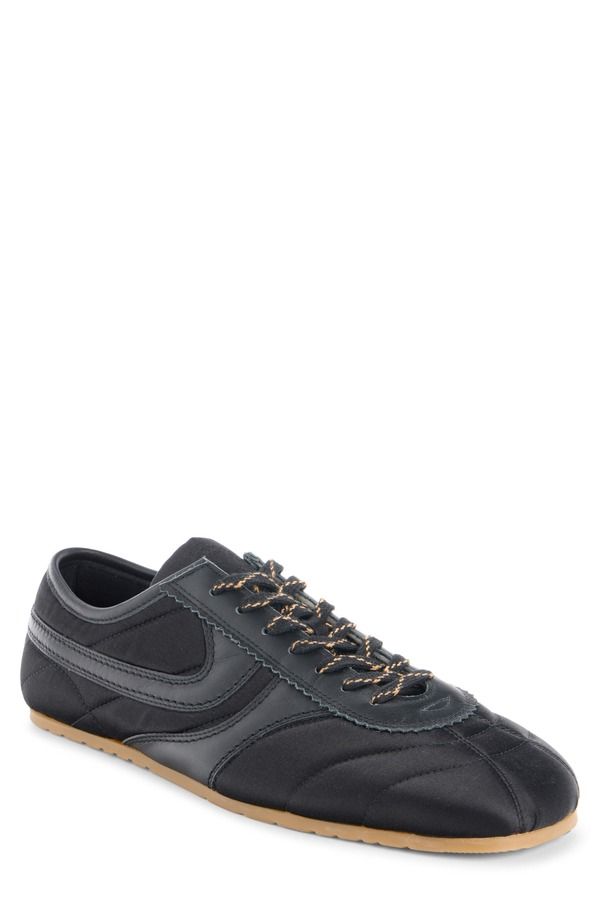 ドリス・ヴァン・ノッテン メンズ シューズ スニーカー キルティング Dries Vanoten Quilted Low Top Sneaker Black 900 ブラック