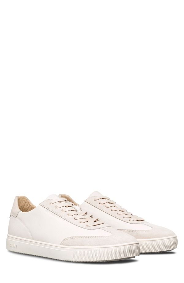 クラエ メンズ シューズ スニーカー CLAE Deane Sneaker Triple Off White Leather オフホワイト