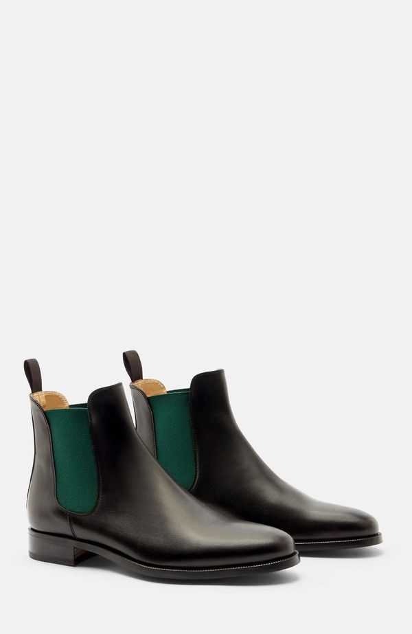 スカロッソ メンズ シューズ ブーツ・レインブーツ チェルシーブーツ チェルシー SCAROSSO Giancarlo Chelsea Boots Brown Calf ブラウン