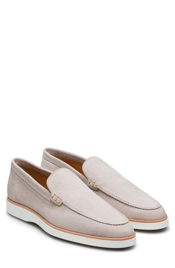 マグナーニ メンズ シューズ スリッポン・ローファー Magnanni Lourenco Loafer Bone Jean