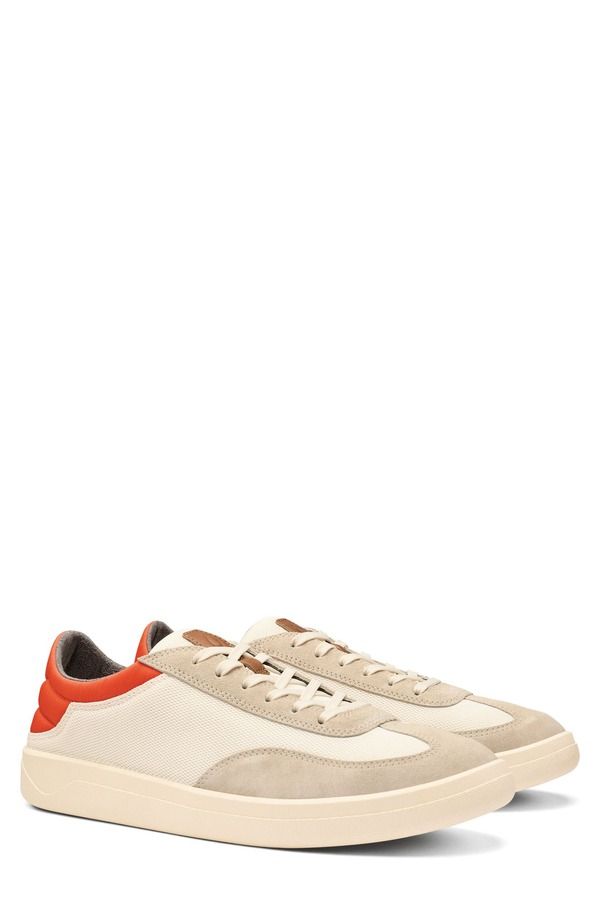 オルカイ メンズ シューズ スニーカー OluKai Punini Sneaker Off White Molten Orange オフホワイト
