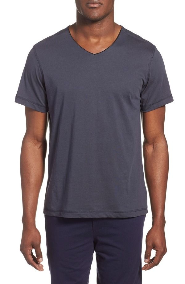 ダニエルブチュラー メンズ トップス Tシャツ Vネック コットン Daniel Buchler Peruvian Pima Cotton VNeck TShirt Ink