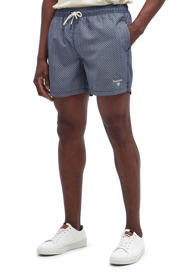 バブアー メンズ 水着 ハーフパンツ・ショーツ Barbour Shell Swim Trunks Navy ネイビー