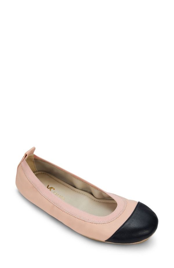 ヨシサムラ レディース シューズ パンプス Yosi Samra Samantha Foldable Ballet Flat Blush Black ブラック