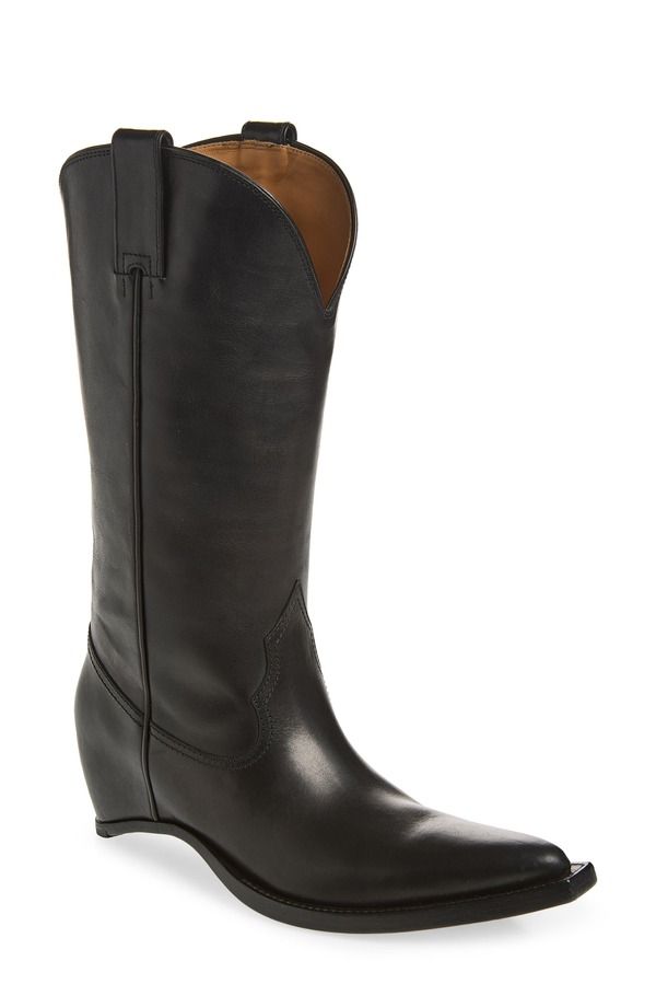 マルタンマルジェラ レディース シューズ ブーツ・レインブーツ Maison Margiela Western Boot Black ブラック