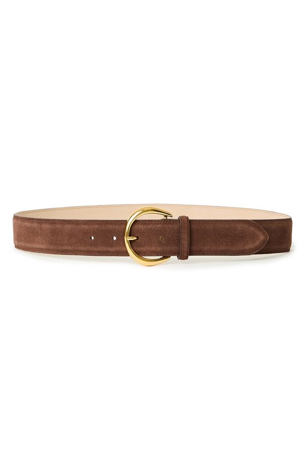 ビーロウザベルト レディース アクセサリー スエード BLow the Belt Odessa Suede Belt Chocolate Gold チョコレート
