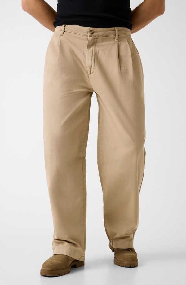 ゲス メンズ ボトムス デニムパンツ プリーツ ジーンズ GUESS Pleated Baggy Jeans Open
