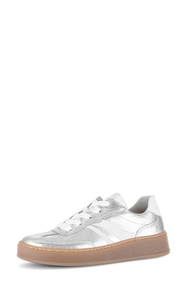 ガボール レディース シューズ スニーカー Gabor 86475 Sneaker Silver シルバー