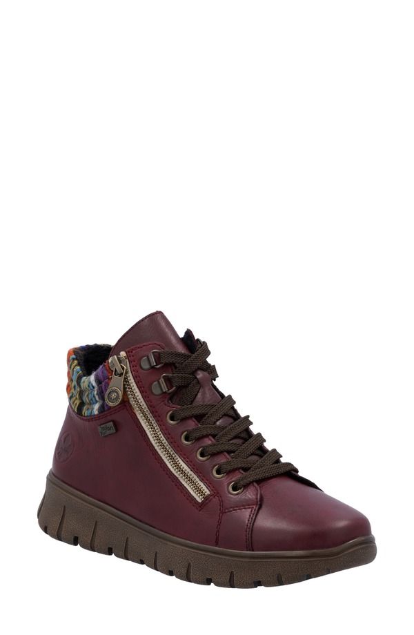 リーカー レディース シューズ ブーツ・レインブーツ Rieker Heikie 05 Boot Vino Orange Multi Vino Rosso オレンジ