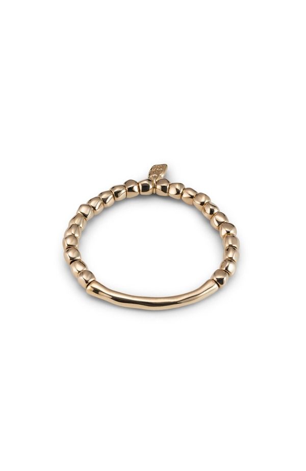 ウノデ 50 レディース アクセサリー ブレスレット・バングル・アンクレット UNODE50 Tubo Bracelet Gold ゴールド
