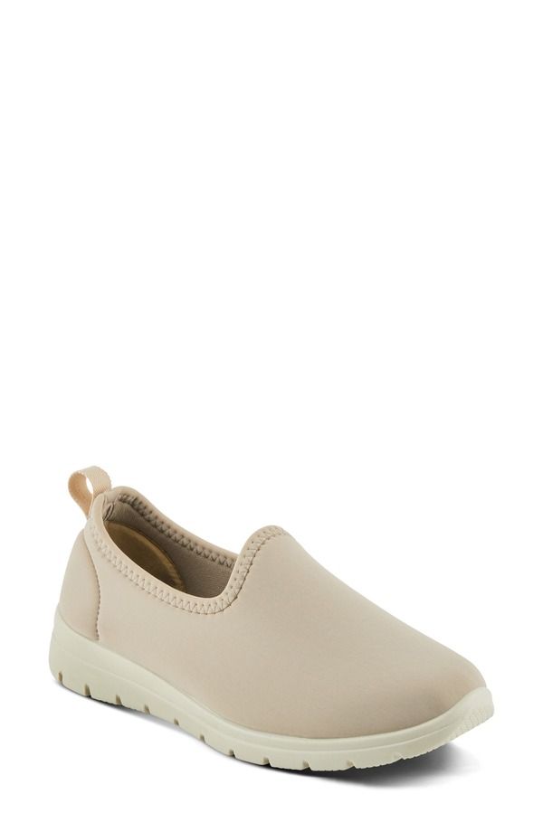 フレクサス レディース シューズ スニーカー Flexus by Spring Step Anisia SlipOn Sneaker Beige ベージュ