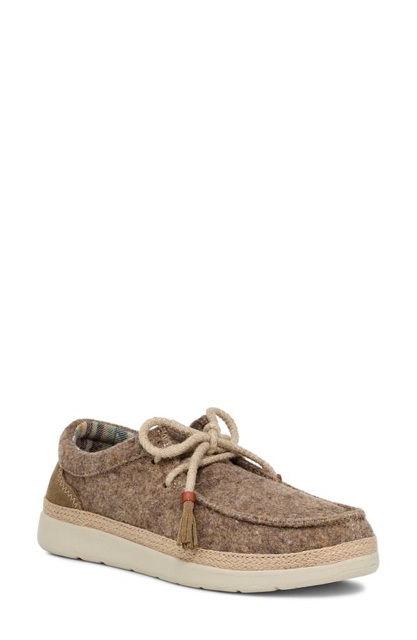 サヌーク レディース シューズ スニーカー ウール Sanuk Shaka Lite 2 SL Wool Blend Sneaker Tan タン
