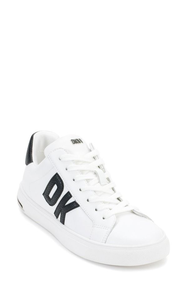 ダナ キャラン ニューヨーク レディース シューズ スニーカー DKNY Abeni Sneaker Bright White Black ホワイト