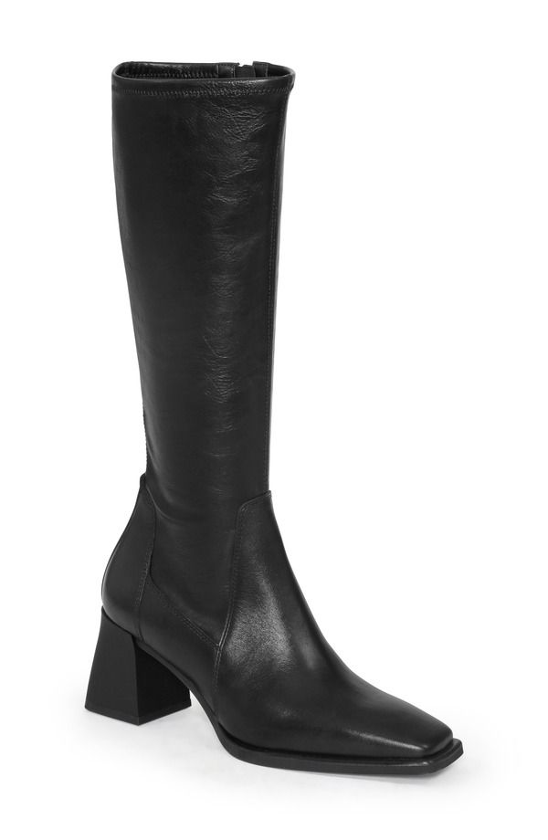 ヴァガボンド レディース シューズ ブーツ・レインブーツ Vagabond Shoemakers Hedda Knee High Boot Black ブラック