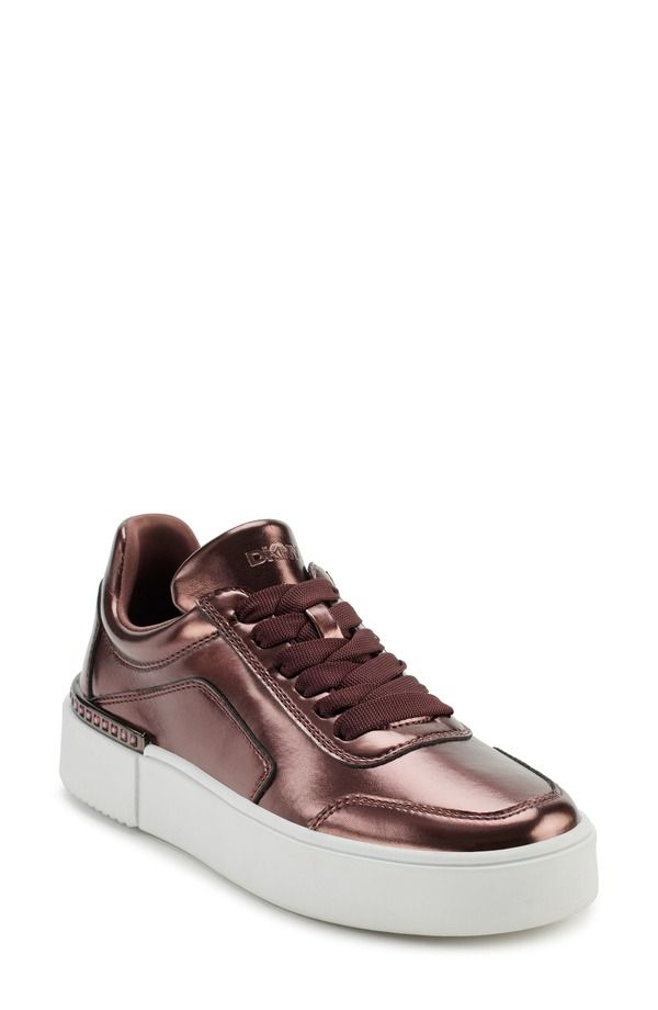 ダナ キャラン ニューヨーク レディース シューズ スニーカー DKNY Beverly Hidden Wedge Sneaker Antique Rose