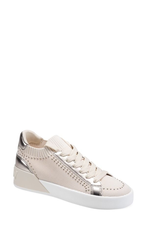 ダナ キャラン ニューヨーク レディース シューズ スニーカー DKNY Mallory Stud Sneaker Coconut