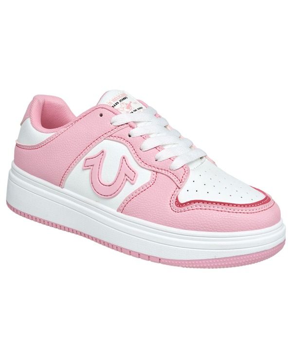 トゥルーレリジョン レディース シューズ スニーカー True Religion Flo Sneaker Pink ピンク