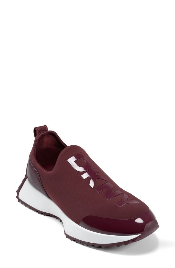 ダナ キャラン ニューヨーク レディース シューズ スニーカー DKNY Nallen SlipOn Sneaker Burgundy バーガンディ