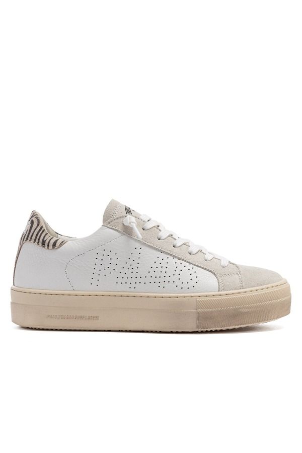 ピーフォーフォーエイト レディース シューズ スニーカー プラットフォーム P448 Thea Platform Sneaker Zebra White ホワイト 43,080円