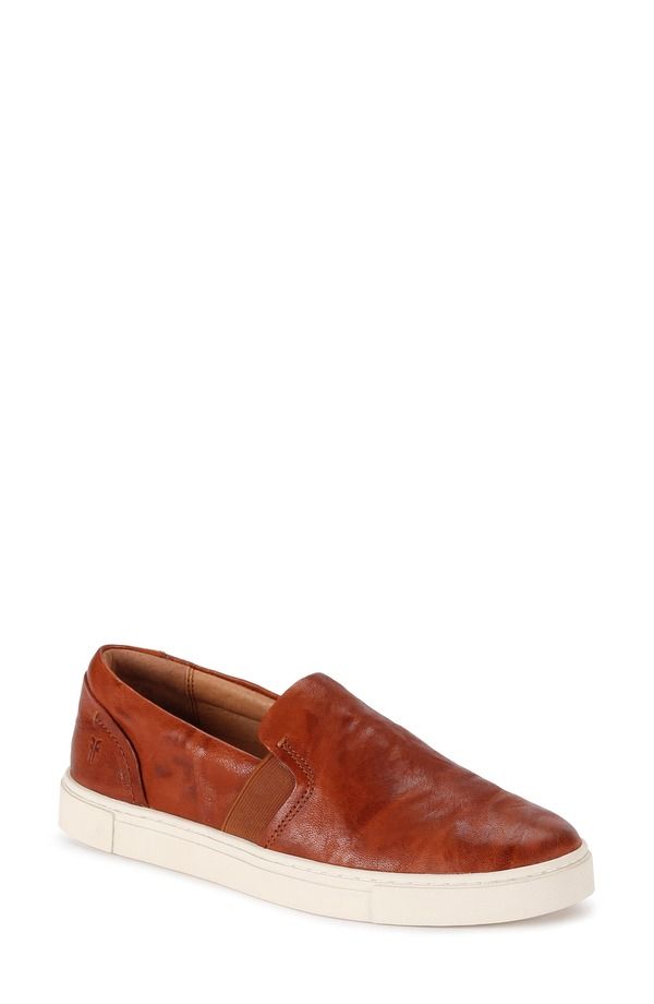 フライ レディース シューズ スニーカー Frye Ivy SlipOn Sneaker Cognac Oyster