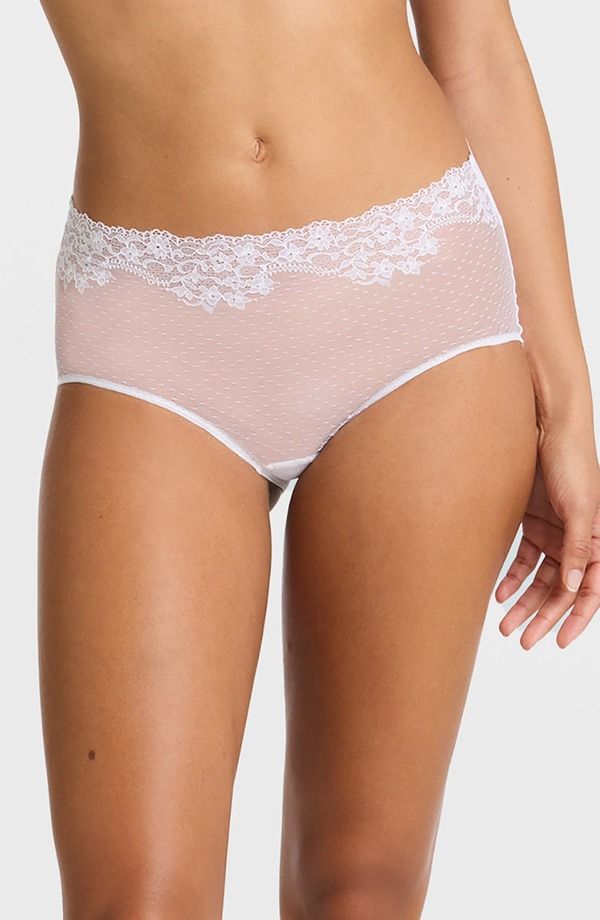 コマンドー レディース アンダーウェア パンツ ハイウエスト Commandouble Take High Waist Briefs White ホワイト