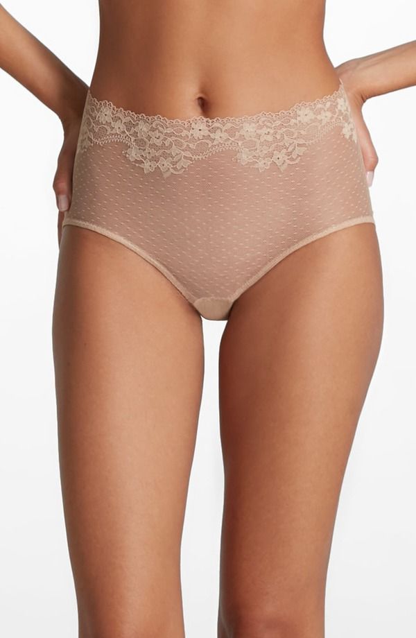 コマンドー レディース アンダーウェア パンツ ハイウエスト Commandouble Take High Waist Briefs Beige ベージュ