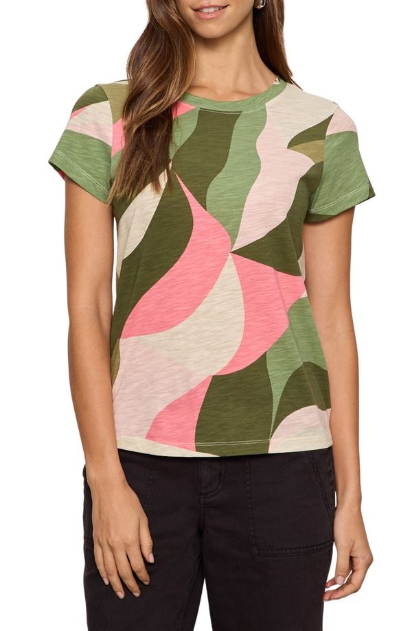 サンクチュアリー レディース トップス Tシャツ Sanctuary The PerfectShirt Green Vista グリーン