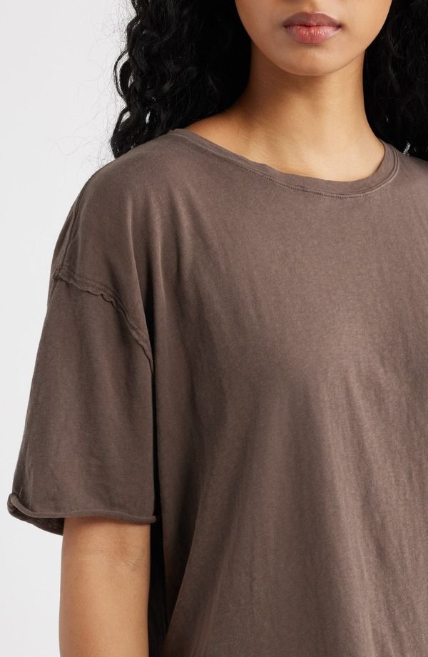 フリーピープル レディース トップス Tシャツ クルーネック コットン Free People Nina Crewneck Cotton TShirt Doublespresso