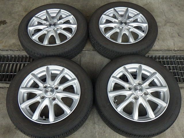 2412-525　weds JOKER　アルミホイール＆ラジアルタイヤ　155/65R14　2023年　４本セット