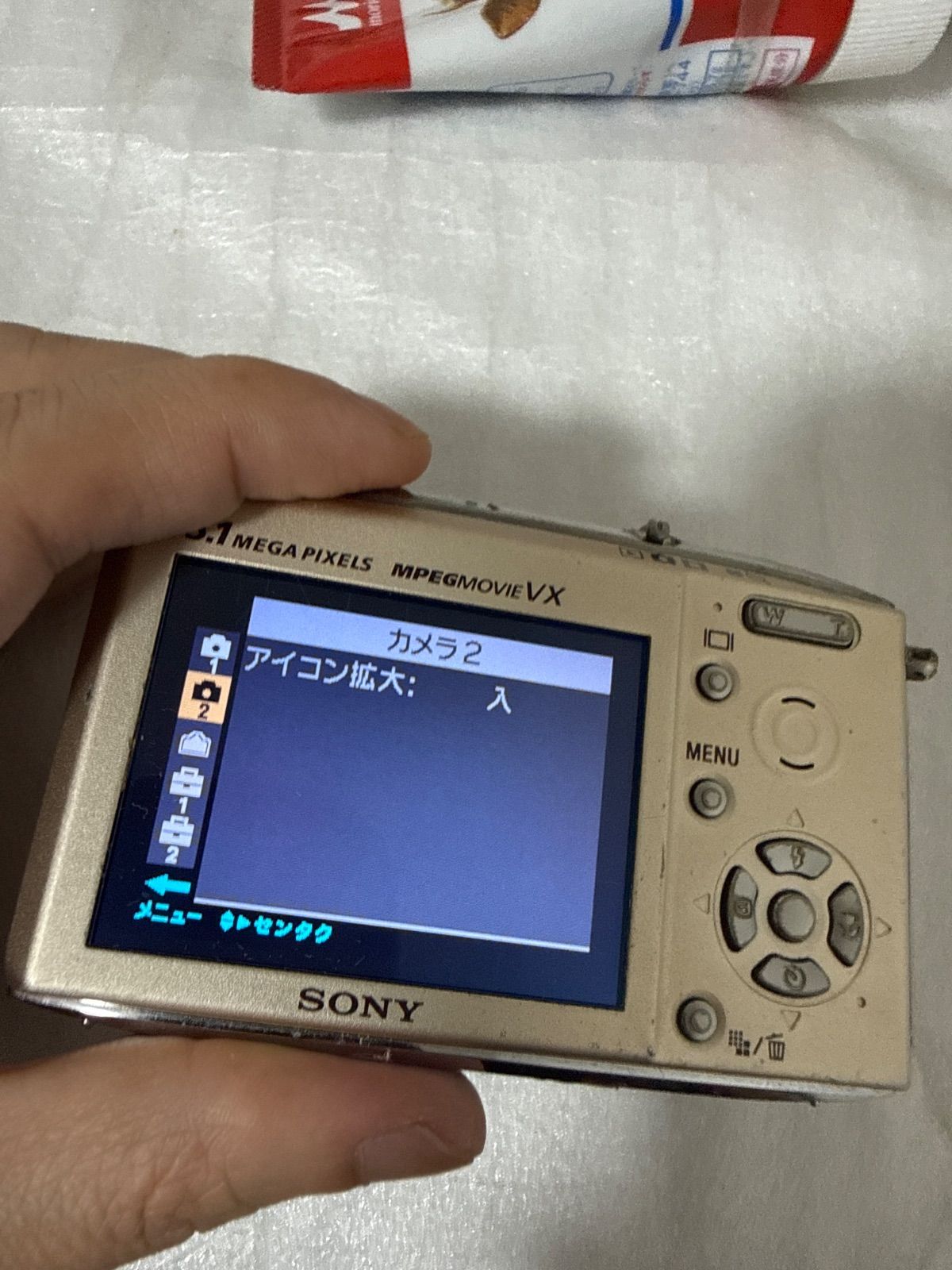 ❗️動作良好❗️デジカメ 本体 SONY DSC-T5 - メルカリ