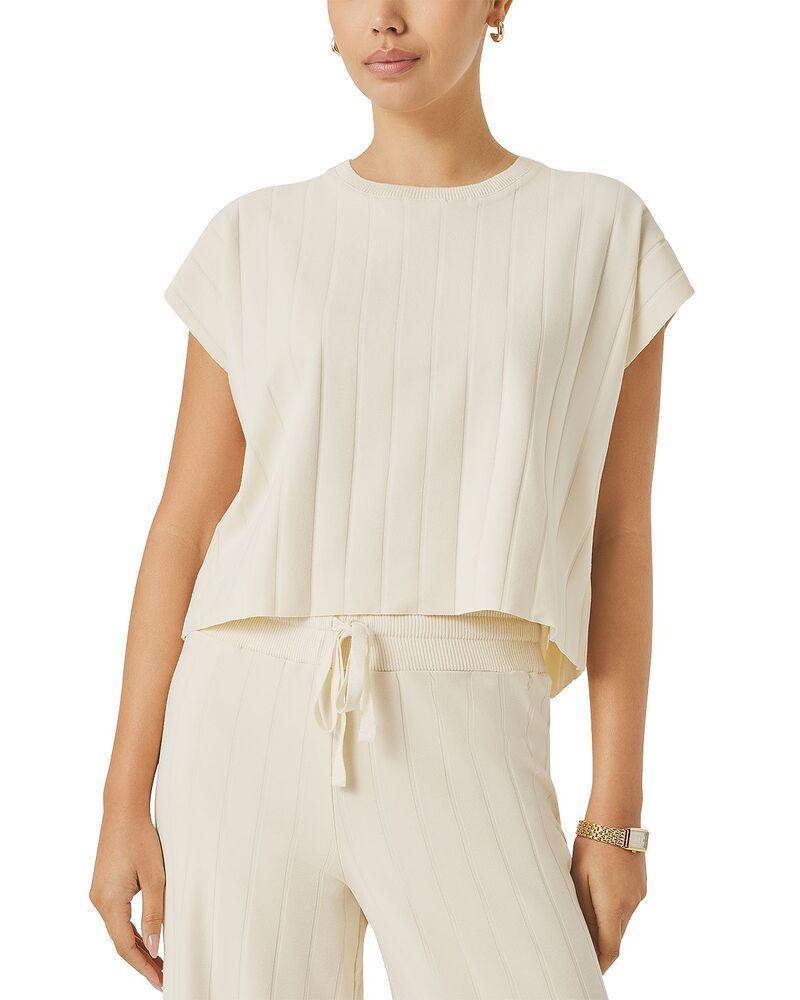 スプレンディット レディース トップス シャツ リブニット Splendid x Cellajaneblog Wide Rib Knitop Daybreak