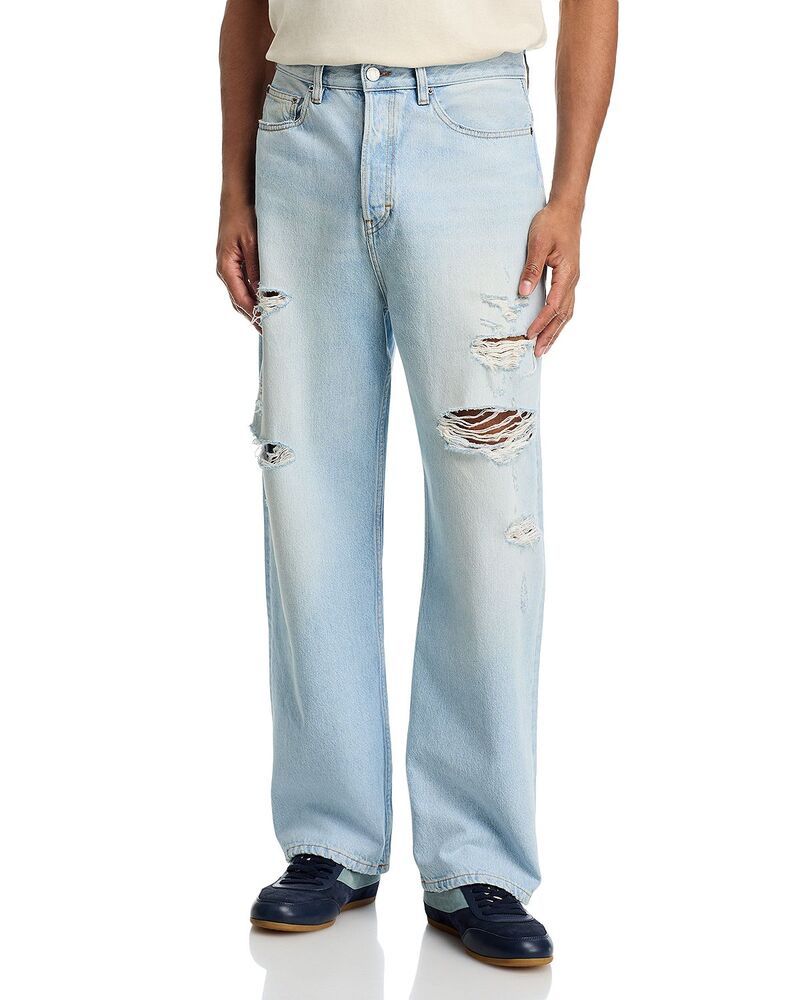 フレーム メンズ ボトムス デニムパンツ ジーンズ FRAME Baggy 31 Jeans Midway Destructed