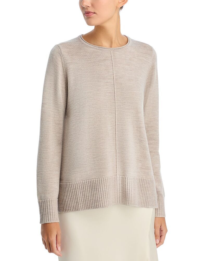 エイリーンフィッシャー レディース アウター ニット・セーター クルーネック Eileen Fisher Crewneck Sweater Mpoat