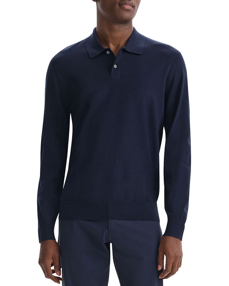 セオリー メンズ アウター ニット・セーター Theory Goris Collared Sweater Baltic