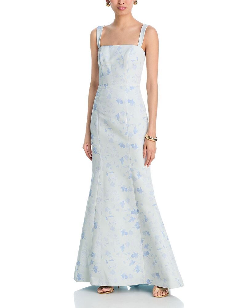 アムサール レディース トップス ワンピース プリント Amsale Ida Printedress Ice Print