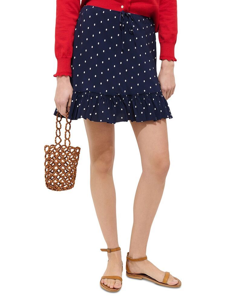 アレックスミル レディース ボトムスカート Alex Mill Flora Skirt Navy ネイビー