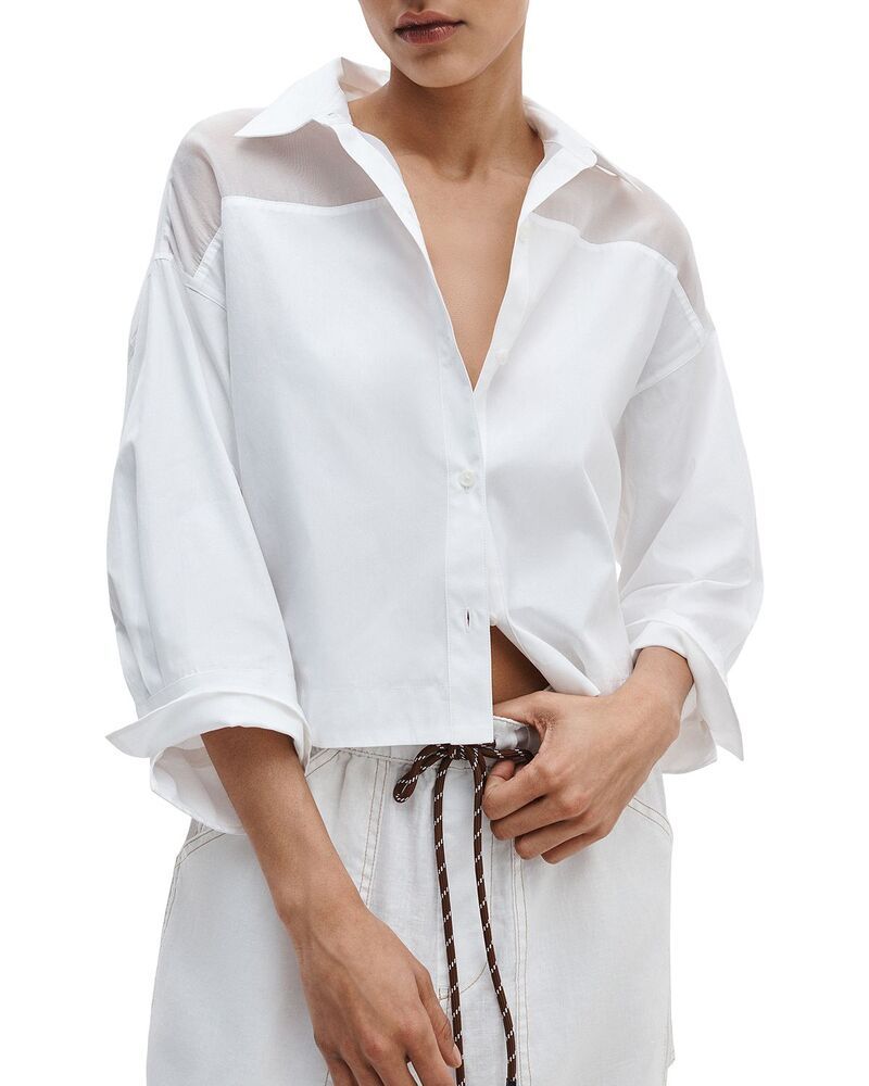 ラグアンドボーン レディース トップス シャツ rag bonelly Shirt White ホワイト 51,480円