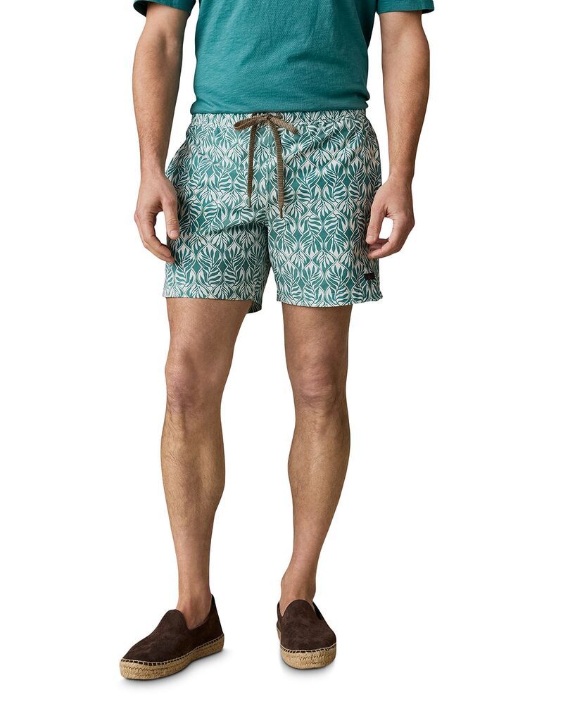 ファレティ メンズ アンダーウェア ボクサーパンツ Faherty All Day 6 Trunks Biscayne Leafy Vine