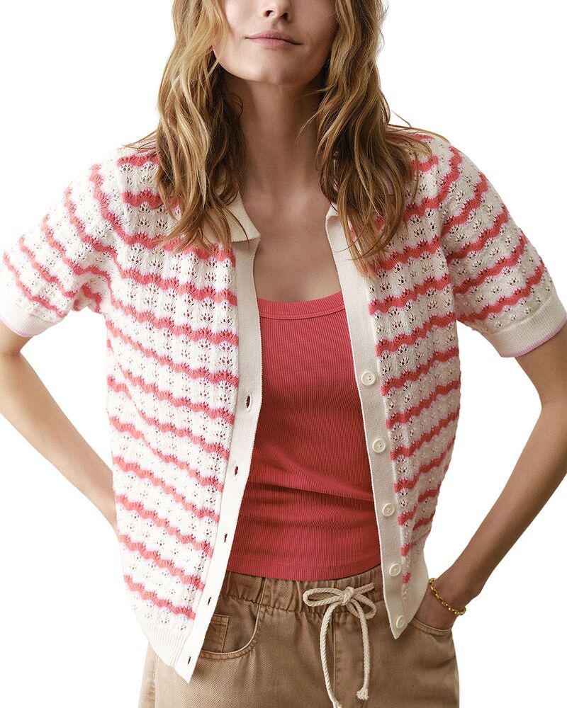 マリーン レイヤー レディース トップス シャツ ニット Marine Layer Piper Knit Resort Shirt Warm Wave
