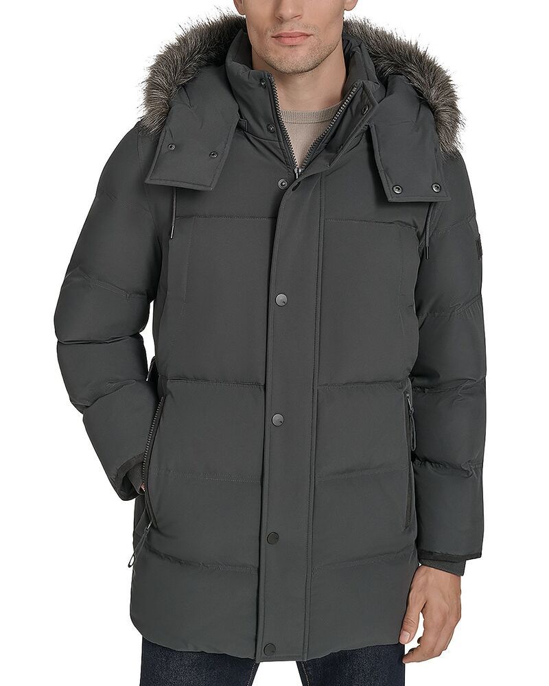 アンドリューマーク メンズ アウター ジャケット・ブルゾン パーカー Andrew Marc Pendry Parka Charcoal チャコール