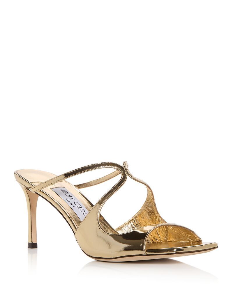 ジミーチュー レディース シューズ サンダル Jimmy Choo Womens Anise 75 Sandals Gold ゴールド