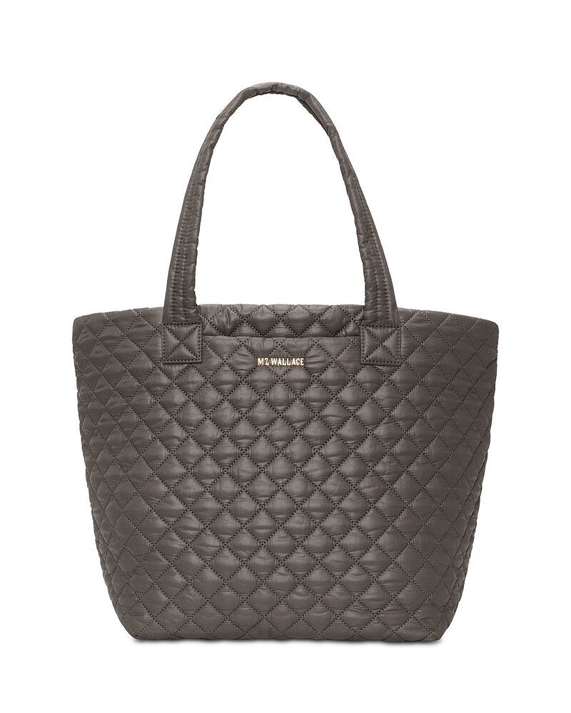 エムジーウォレス レディース バッグ キルティング ナイロン MZ WALLACE Medium Quilted Nylon Metro Tote Deluxe MagnetGold ゴールド