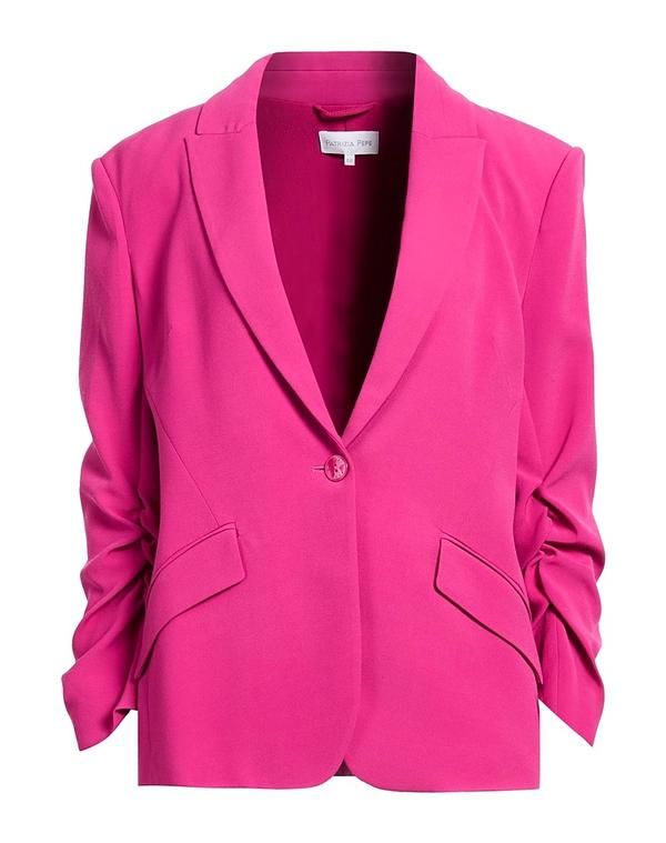 パトリツィア ペペ レディース アウター ジャケット・ブルゾン テーラードジャケット PATRIZIA PEPE Magenta マゼンタ